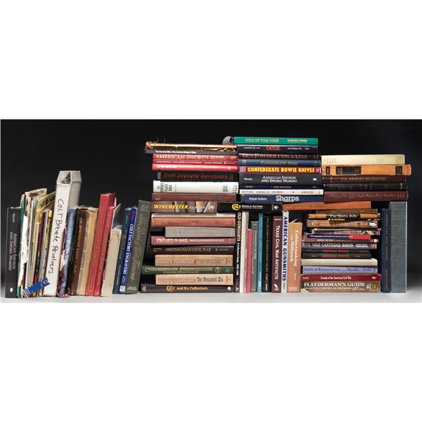 LARGE LOT OF ASSORTED BOOKS.