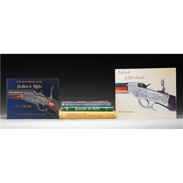 5 FIREARM REFERENCE BOOKS.