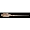 Image 1 : NORTHWEST COAST CEDAR PAINT DECORATED LADLE.