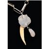 Image 3 : "TWO FEATHERS" SIGNED STERLING SILVER NAVAJO