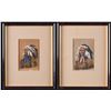 Image 1 : TWO PORTRAITS OF AMERICAN INDIAN CHIEFS.