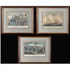 Image 1 : LOT OF 3 FRAMED CURRIER & IVES CIVIL WAR PRINTS &
