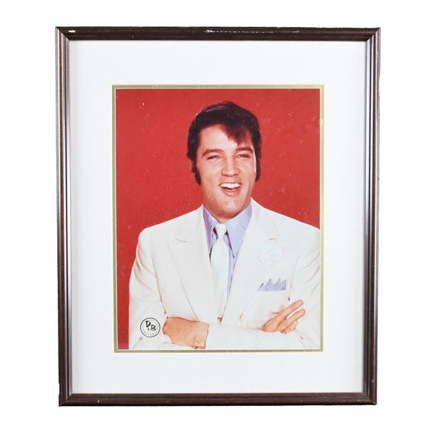 FRAMED LARGE FORMAT ELVIS PRESLEY PHOTO BY