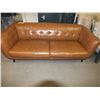 Image 1 : Brown Leather Sofa