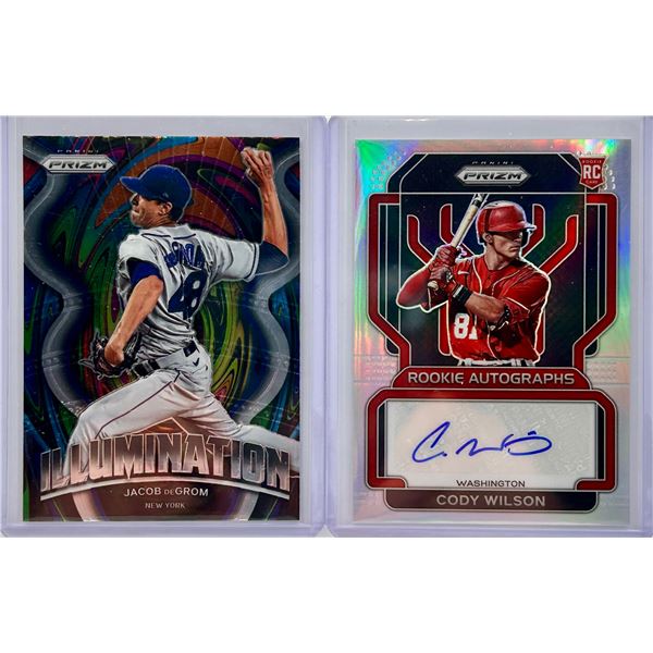 2 Card Baseball Lot - See Description