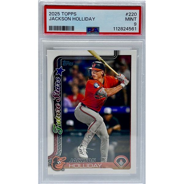 2025 Topps Jackson Holliday Slab