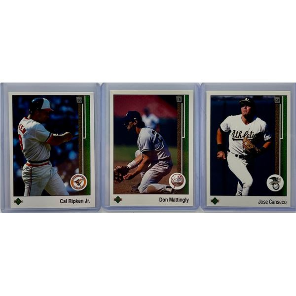 3 Card Baseball Lot - See Description