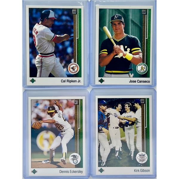 4 Card Baseball Lot - See Description