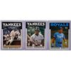 Image 1 : 3 Card Baseball Lot - See Description