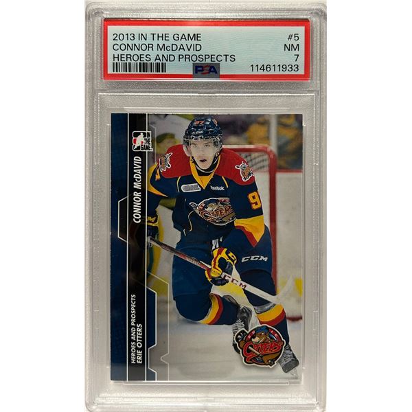2013 Connor McDavid Pre-Rookie Slab