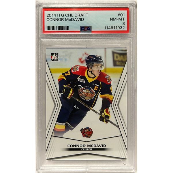 2014 Connor McDavid Pre-Rookie Slab