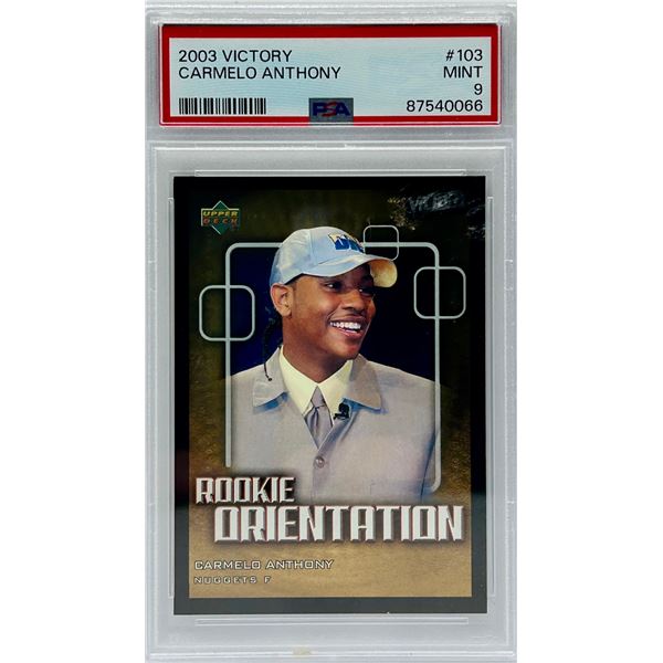 2003 Carmelo Anthony RC Slab