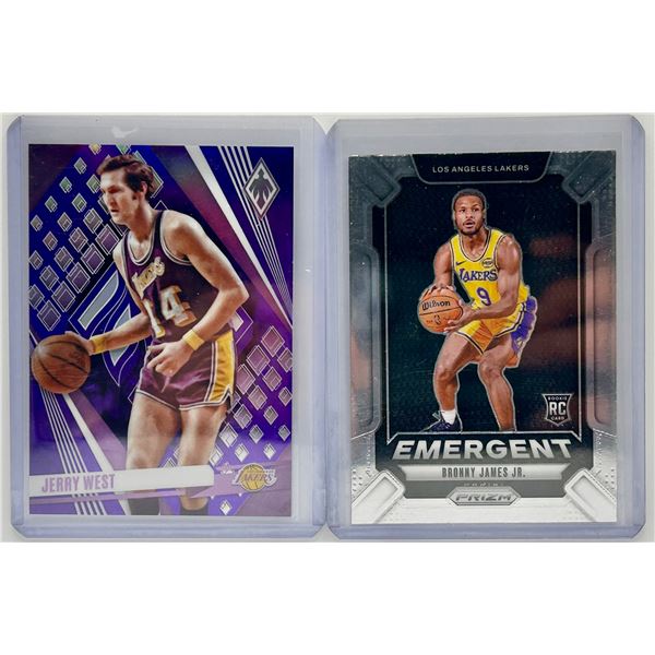 2 Card Basketball Lot - See Description