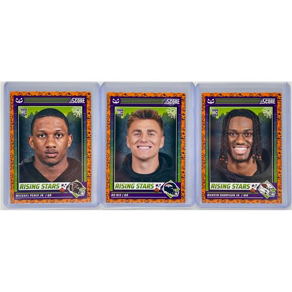 3 Card Football Lot - See Description