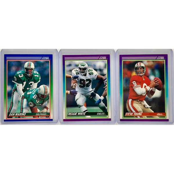 3 Card Football Lot - See Description