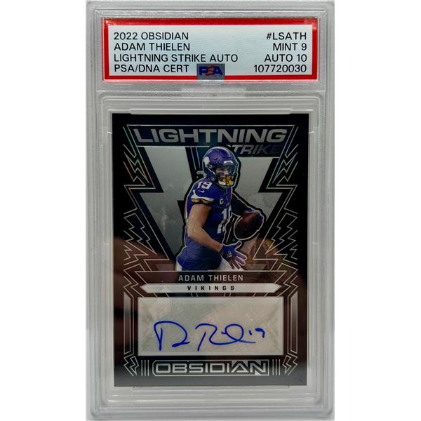 2022 Adam Thielen Auto Slab 30/75