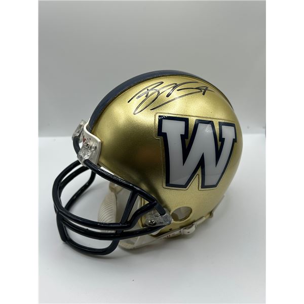 Buck Pierce #4 Autographed Mini Helmet