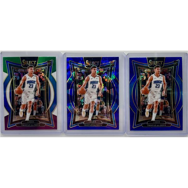 3 Card Tristan Da Silva Rookie Lot - See Description