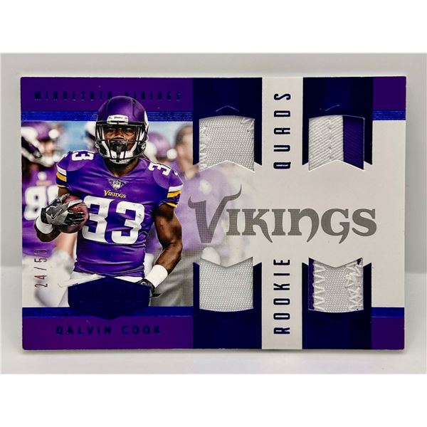 2018 Dalvin Cook Patch 24/50