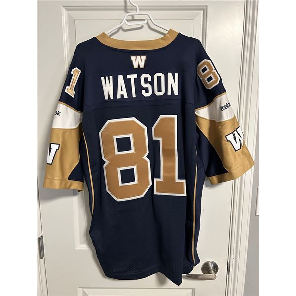 Cory Watson Winnipeg Blue Bombers Reebok Jersey