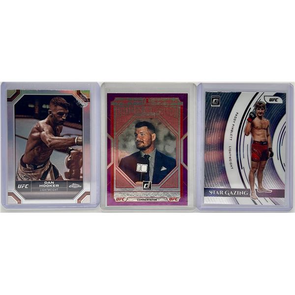 3 Card UFC Lot - See Description