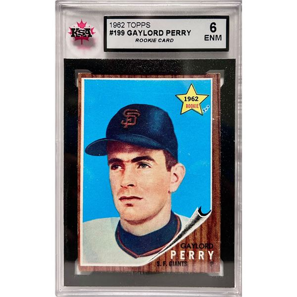 1962 Gaylord Perry RC Slab