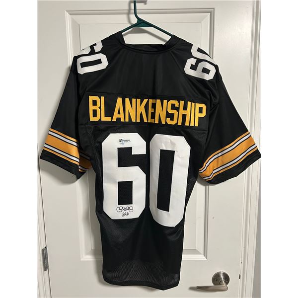Brian Blankenship Autographed Jersey - Steelers