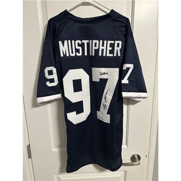 PJ Mustipher Autographed Jersey - Penn State