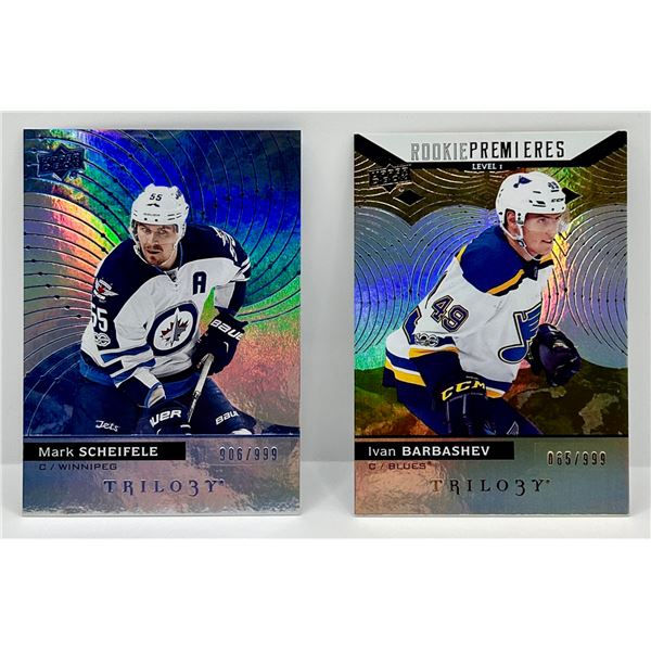 Mark Scheifele / Ivan Barbashev #'d card lot