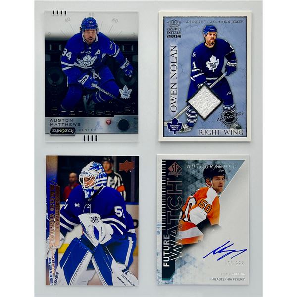 4 Card Hockey Lot - See Description