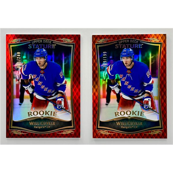 2x UD Stature - Will Cuylle - See Description