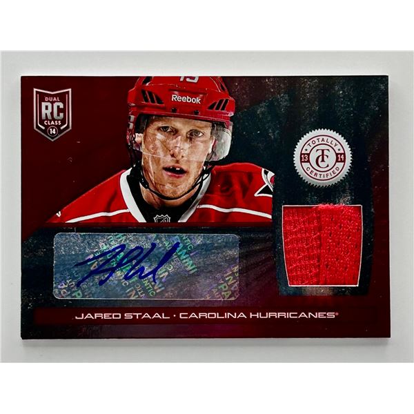 2014 Panini Totally Certified - Jared Staal Rookie Patch 15/50