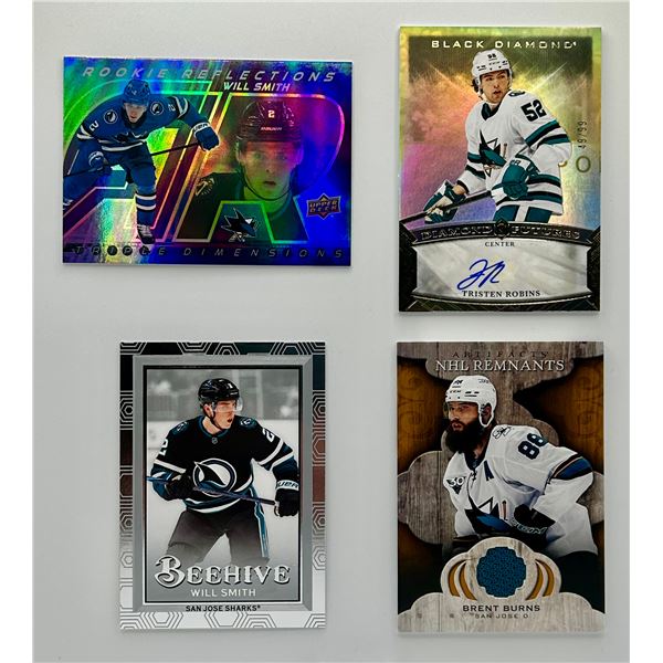 4 Card Sharks Hockey Lot - See Description