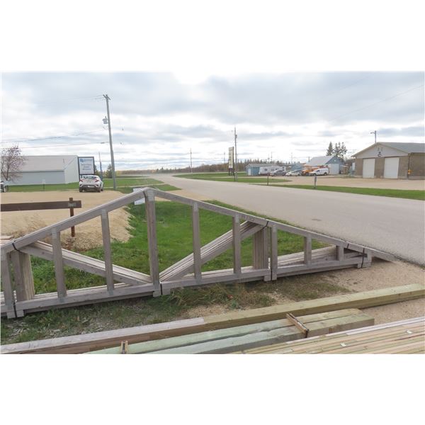 Common Garage Trusses 11 x 24 Feet +  Gables