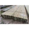 Image 2 : (10) Treated 3-Ply Pole Shed Poles 18 Feet 