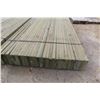 Image 2 : (10) Treated 3-Ply Pole Shed Poles 18 Feet 