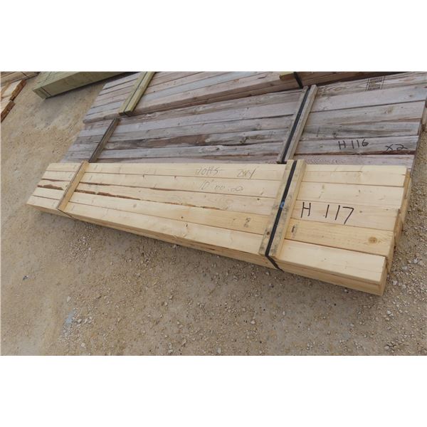 20 Boards 2" x 4" x 10 Feet