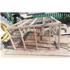 Image 2 : Wooden Bird/Animal Cage - 37" x 75" x 72"