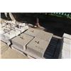 Image 2 : 4 Concrete Blocks with Center Bolts - 5 1/2" x 18" x 18"