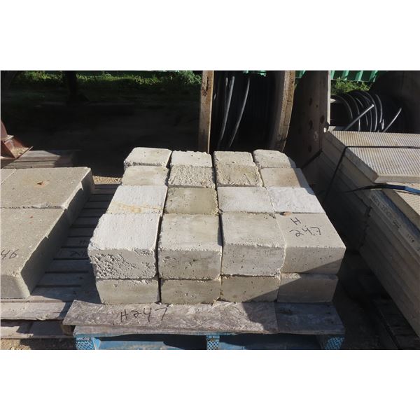 32 Concrete Blocks - 5 1/2" x 9" x 9"