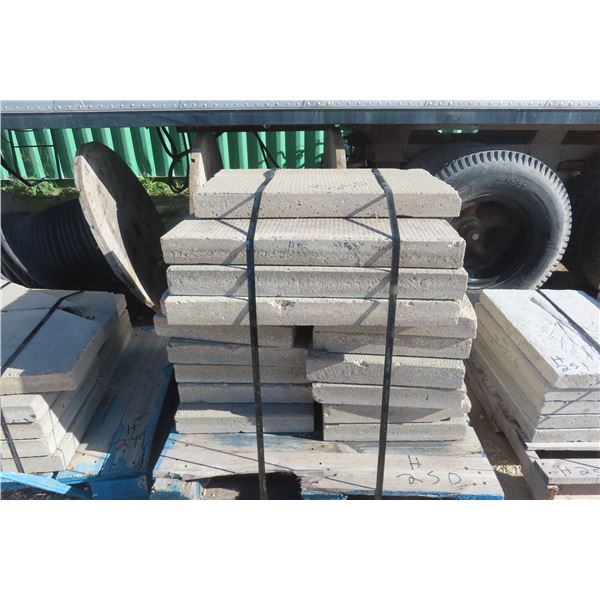 19 Concrete Sidewalk/Patio Pavers - 18" x 30"