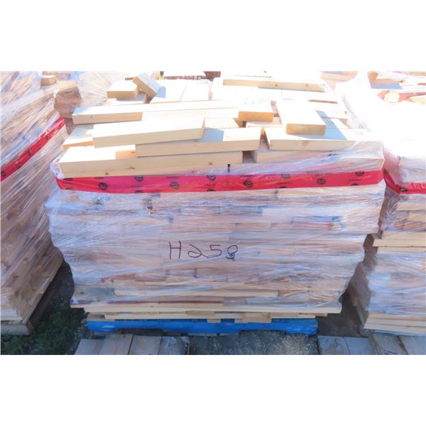 Pallet of Cut Off Boards/Fire Wood - 2 x 4 and 2 x 6 - 44" x 44" x 48"