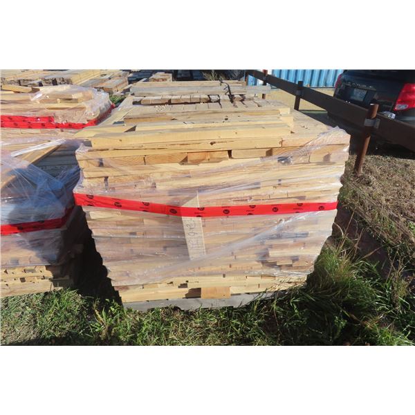 Pallet of Cut Off Boards/Fire Wood - 2 x 4 and 2 x 6 - 48" x 48" x 48"