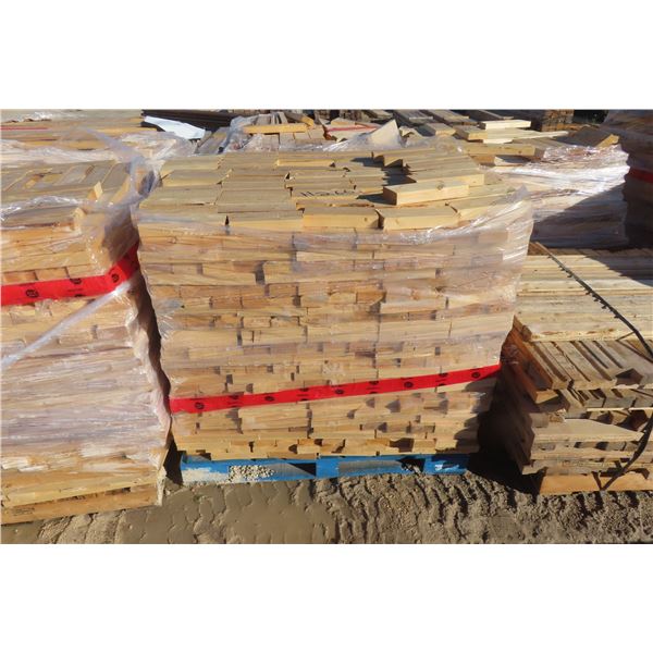 Pallet of Cut Off Boards/Fire Wood - 2 x 4 and 2 x 6 - 42" x 40" x 48"