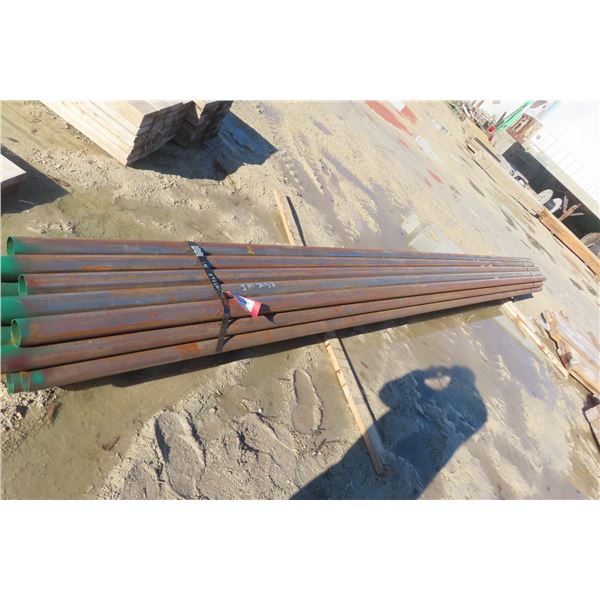 25 x Pipe - 3" x 20' Long .083 Thick