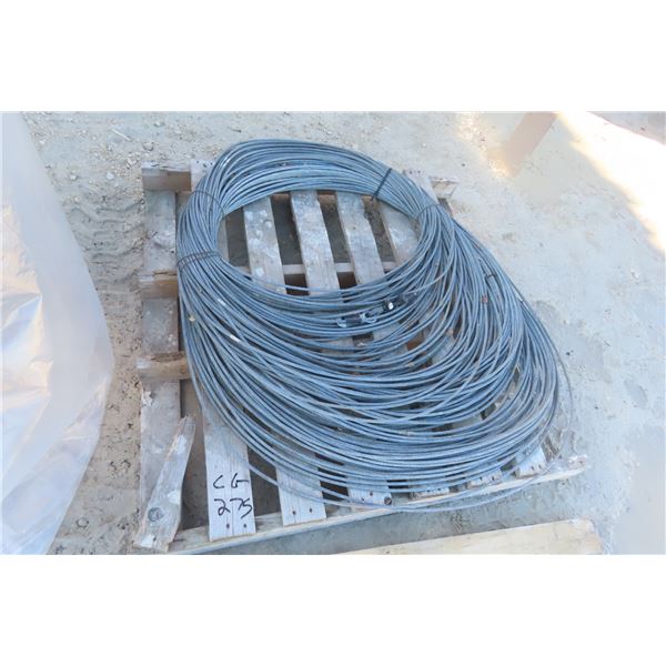 Pallet of Braided 3/8 Metal Cable