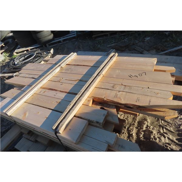 Approx 75 Mixed Boards - 2 x 4 / 2 x 6 / 2 x 8 / 2 x 10 - Ranging from 4' to 7'
