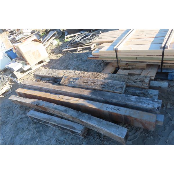Mixed Timber - 4 x 4 / 6 x 6 / 4 x 6 - Ranging from 4' to 8' Long