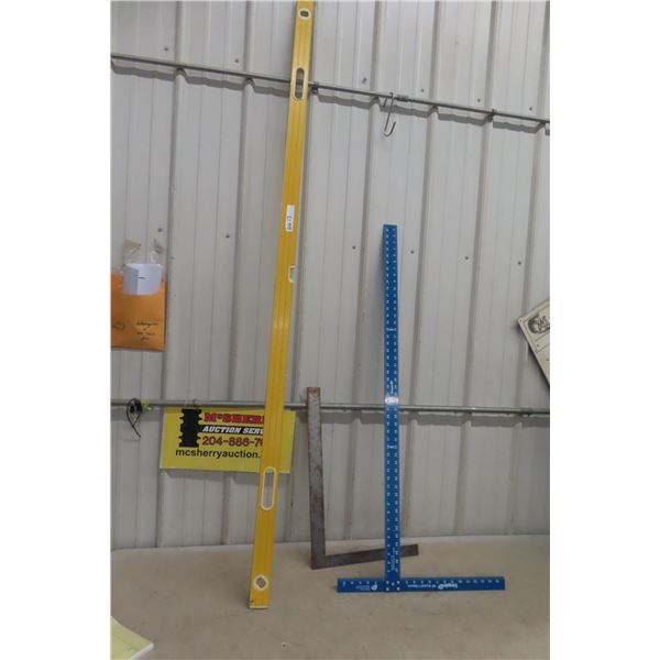72'' Level, Drywall Square & Regular Square 