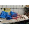 Image 1 : 3 Tarps, Smaller Drop Sheet, Extension Cord 